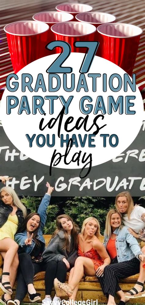 fun grad party games